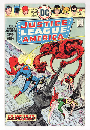 Justice League of America Vol 1 129 Low Grade (1976)