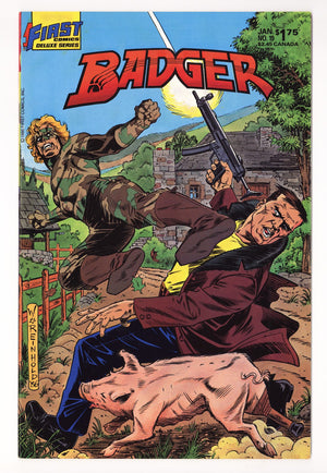 The Badger Vol 1 19  High Grade   (1987)