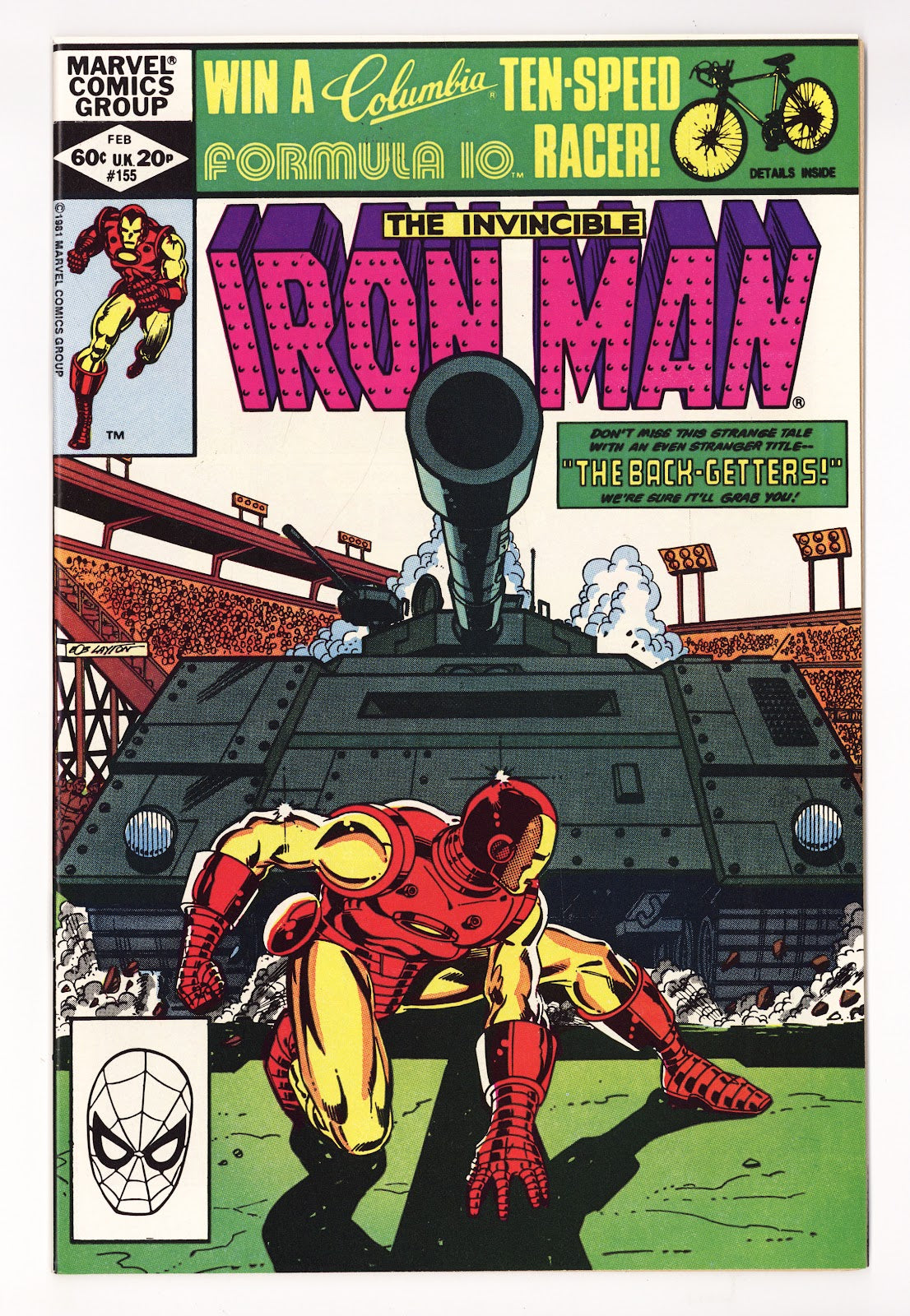 Iron Man Vol 1 155 High Grade (1982) 