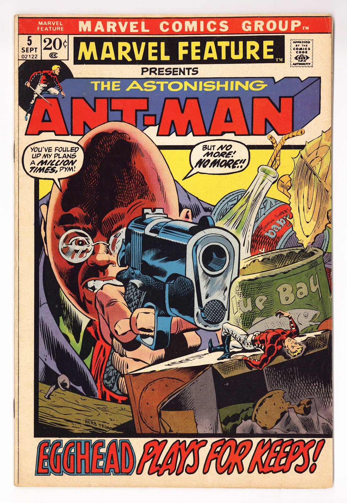 Marvel Feature Vol 1 5  Low Grade   (1972)     
