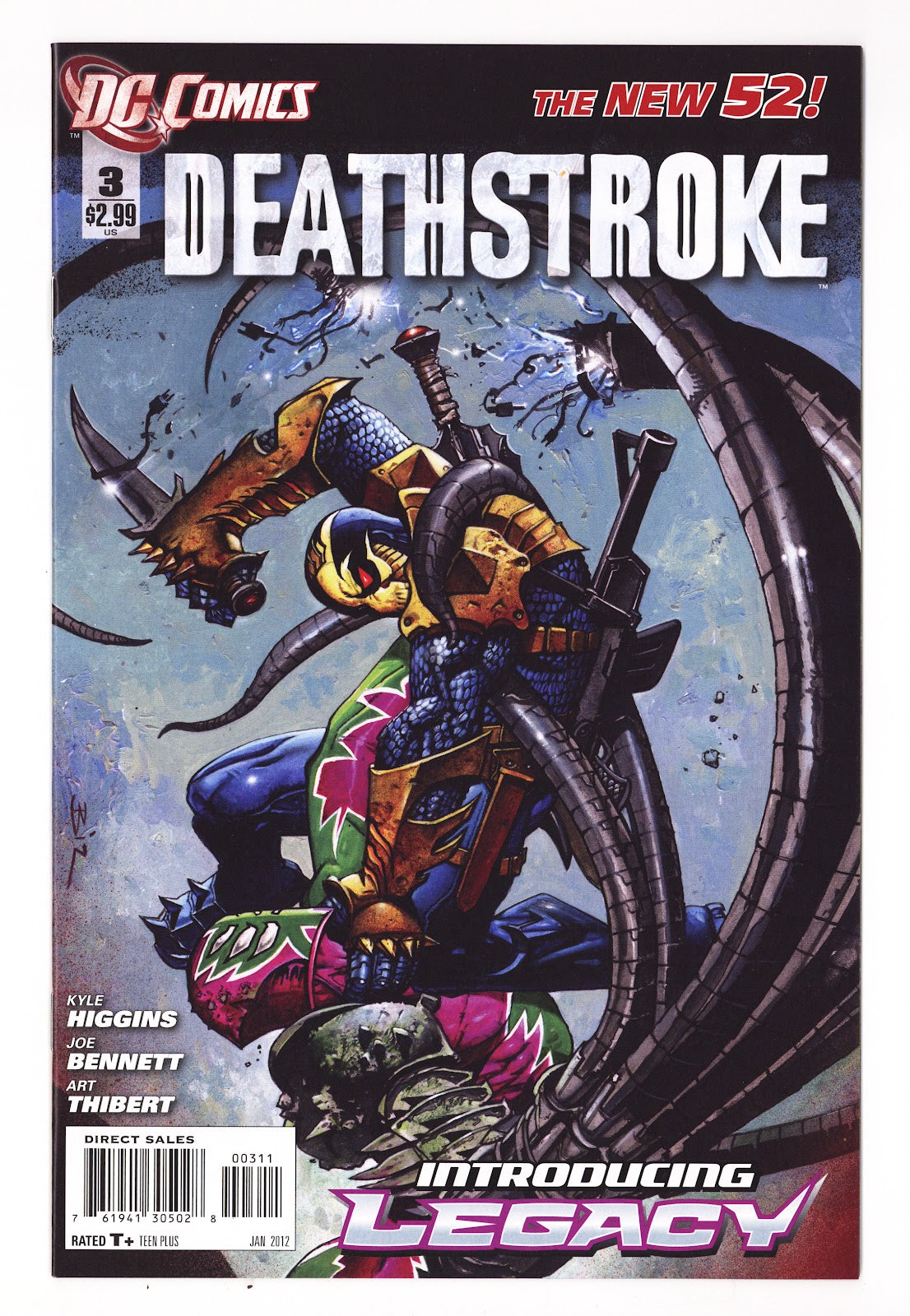 Deathstroke Vol 2 3  High Grade   (2012)