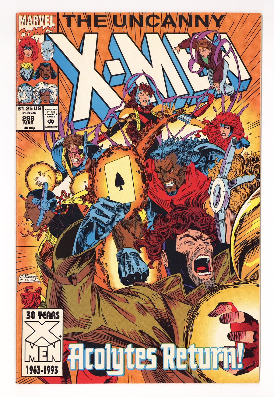 The Uncanny X-Men Vol 1 298  Mid Grade   (1993)     