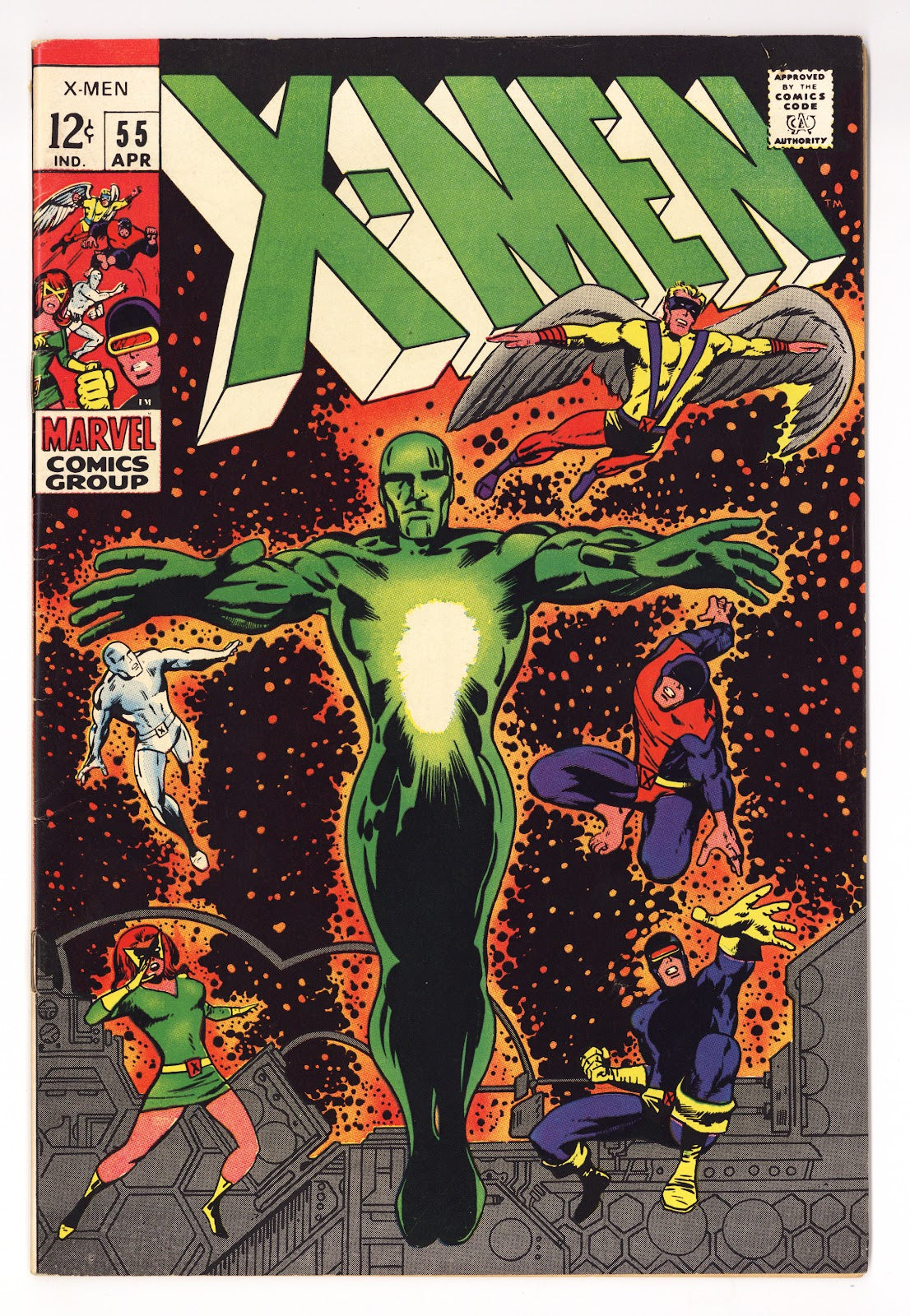 The X-Men Vol 1 55 FN+ (6.5) (1969) 