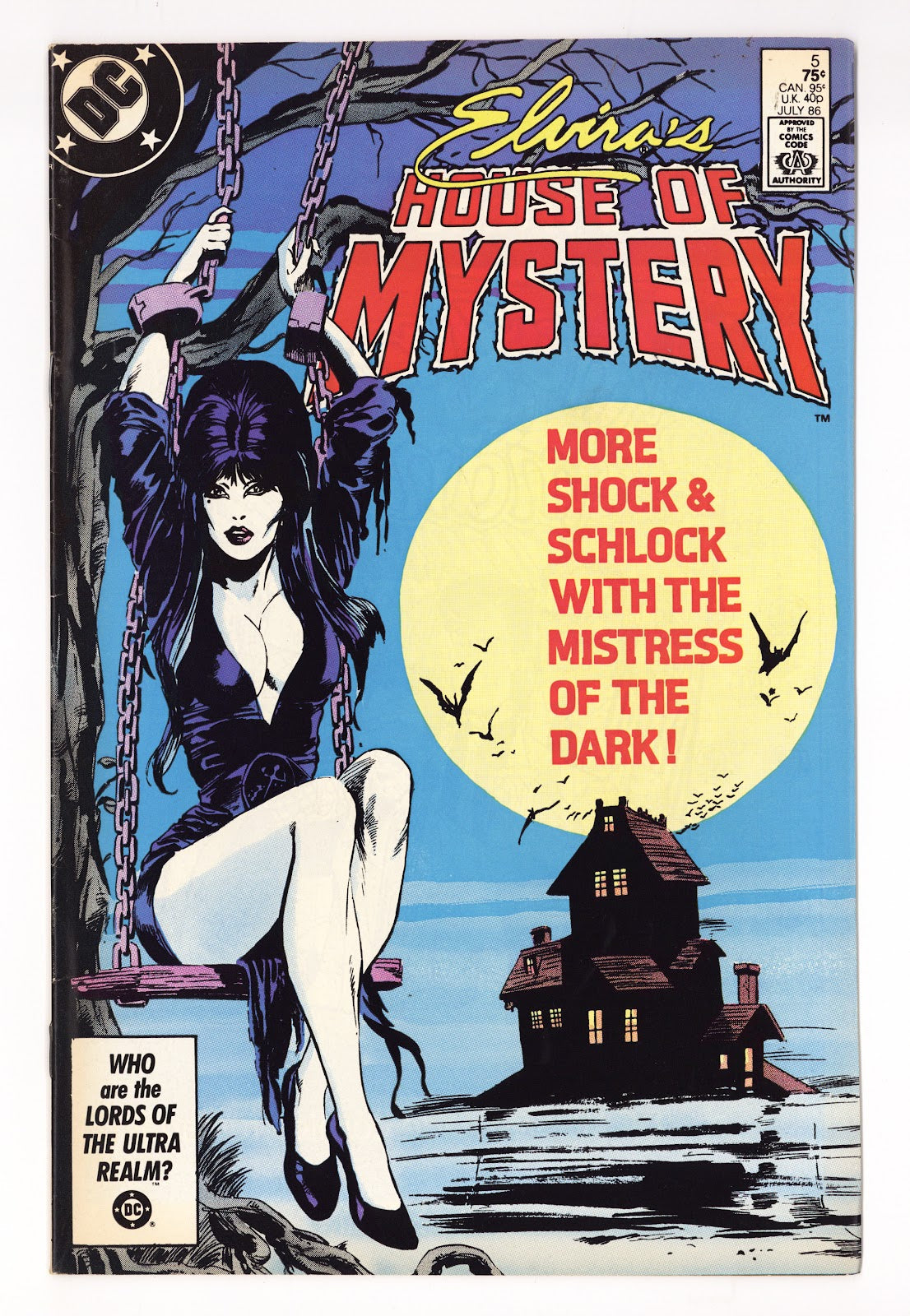 Elvira's House of Mystery   5  VF- (7.5)   (1986)     