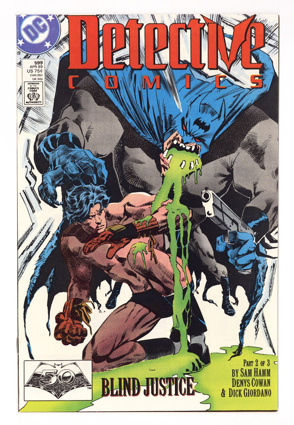 Detective Comics Vol 1 599  High Grade   (1989)