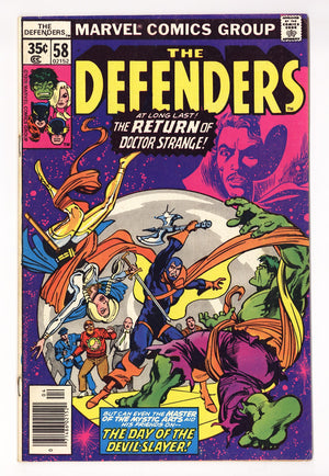 The Defenders Vol 1 58  Mid Grade   (1978)