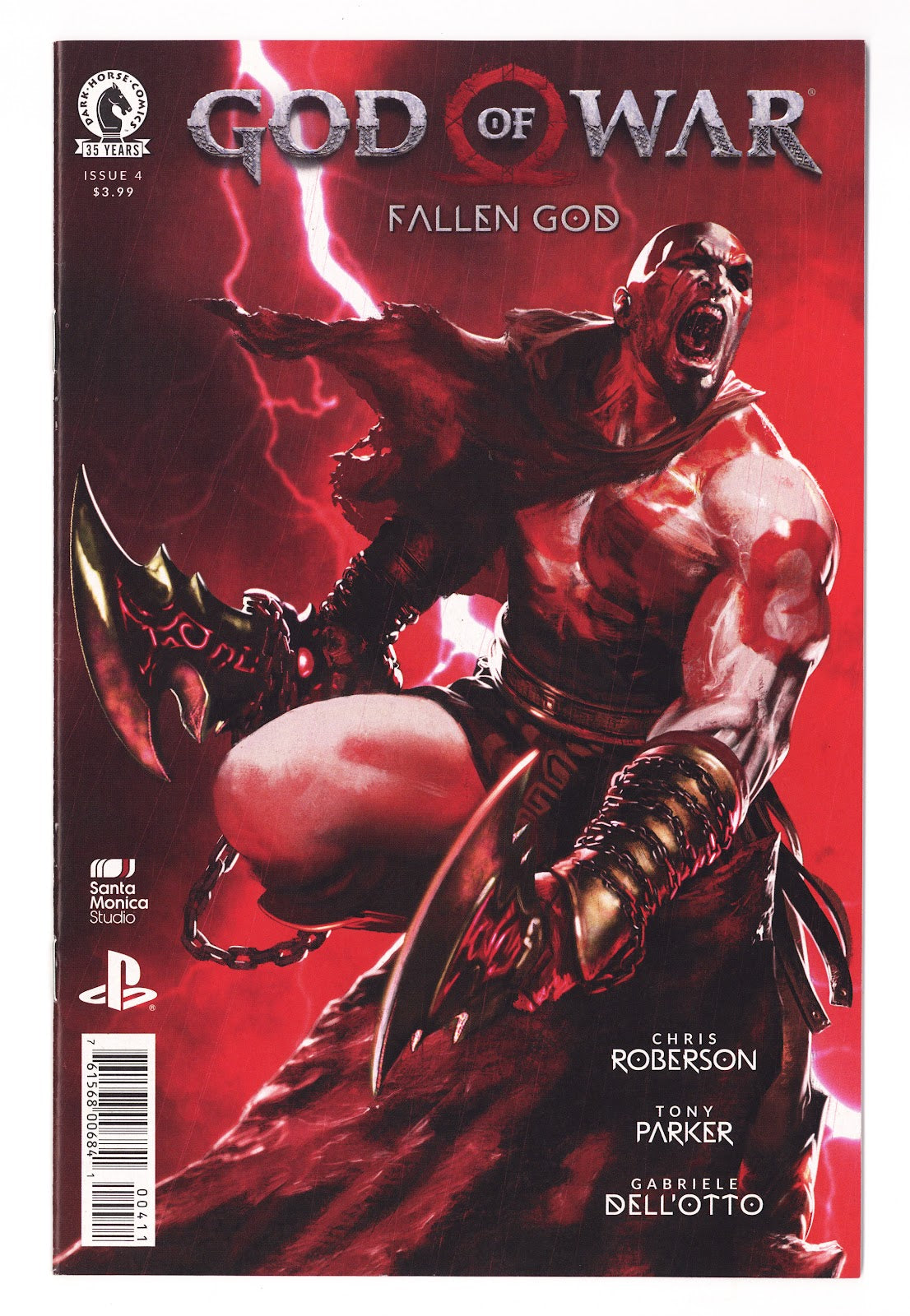 God of War: Fallen God   4  VF/NM (9.0)   (2021)     