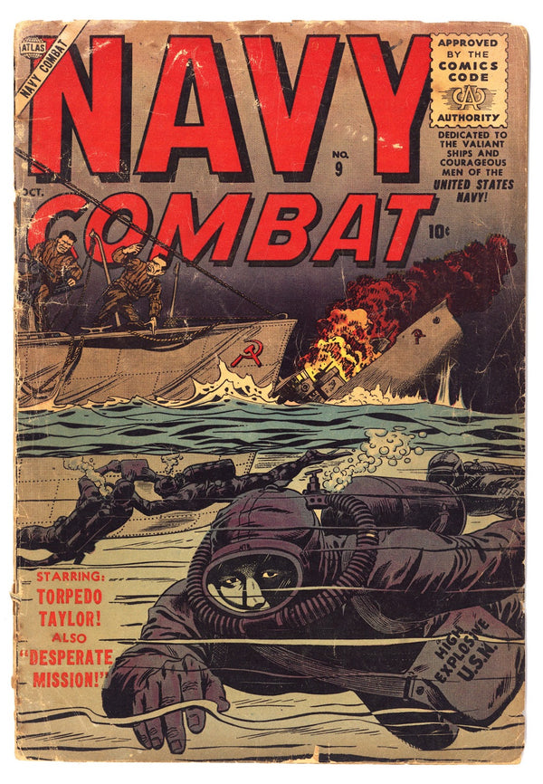 Navy Combat 9 FR/GD (1.5) (1956)