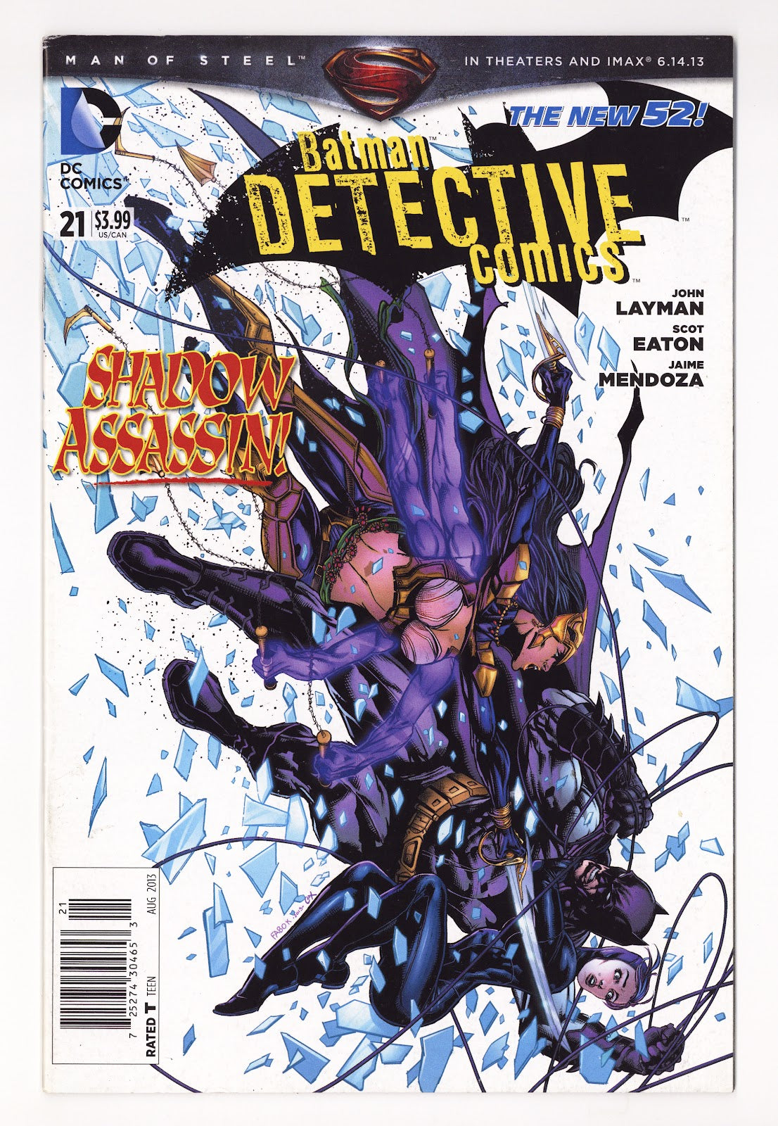 Detective Comics Vol 2 21  Low Grade   (2013)   Newsstand  