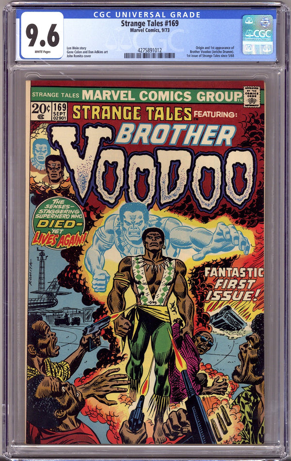 Strange Tales Vol 1 169 CGC 9.6 (NM+)   (1973)