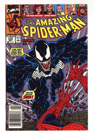 The Amazing Spider-Man Vol 1 332 Mid Grade (1990) Newsstand