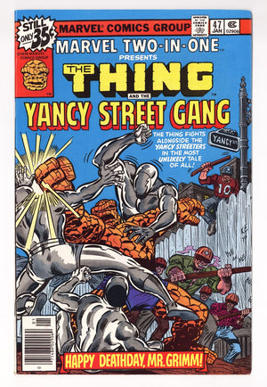 Marvel Two-in-One Vol 1 47  Mid Grade   (1979)