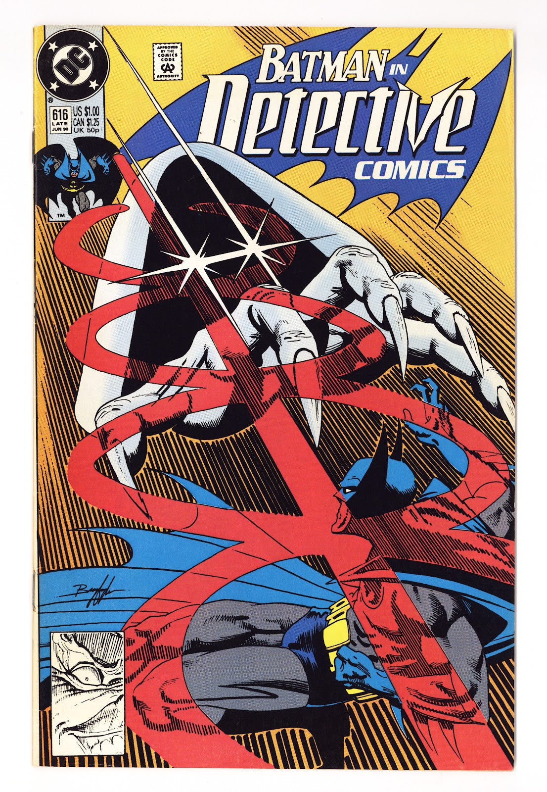 Detective Comics Vol 1 617  Mid Grade   (1990)     