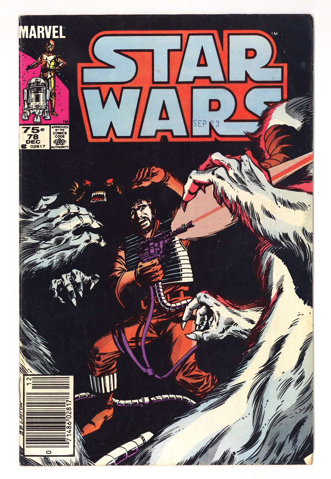 Star Wars Vol 1 78  Low Grade   (1983)   Canadian Price Variant