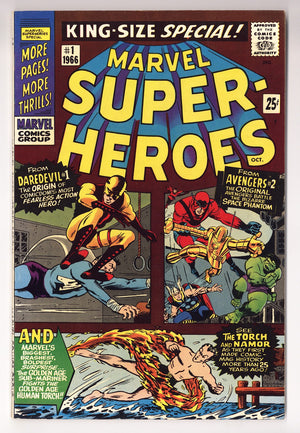 Marvel Super Heroes 1 FN/VF (7.0) (1966)