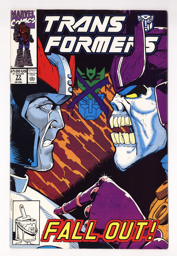 The Transformers Vol 1 77  FN (6.0)   (1991)