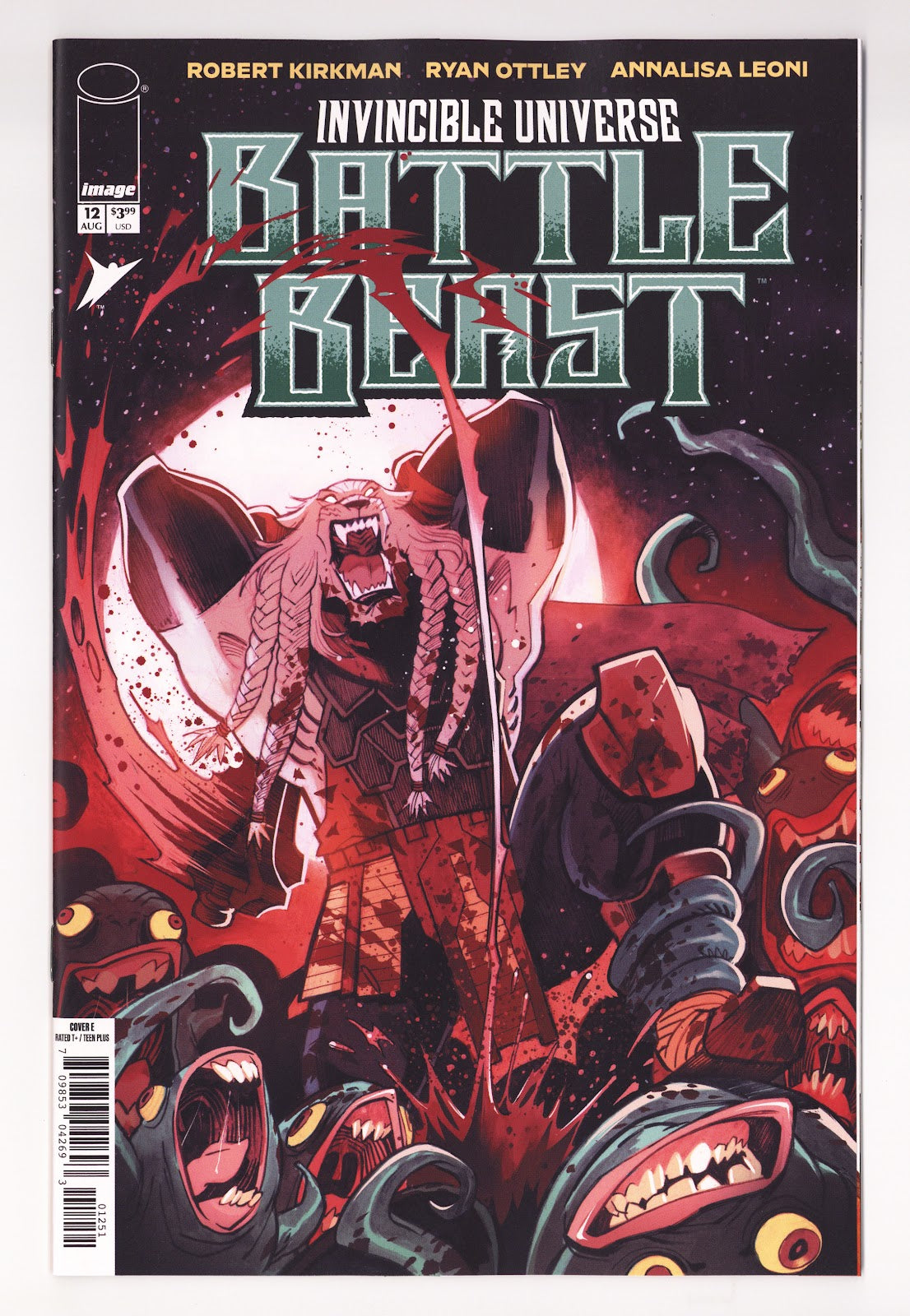 Invincible Universe Battle Beast 12 Montllo Incentive NM (9.4) NM (9.4) (2026)