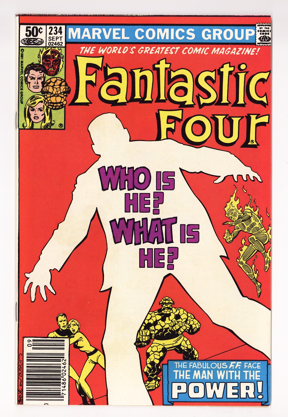 Fantastic Four Vol 1 234 Mid Grade (1981) Newsstand 