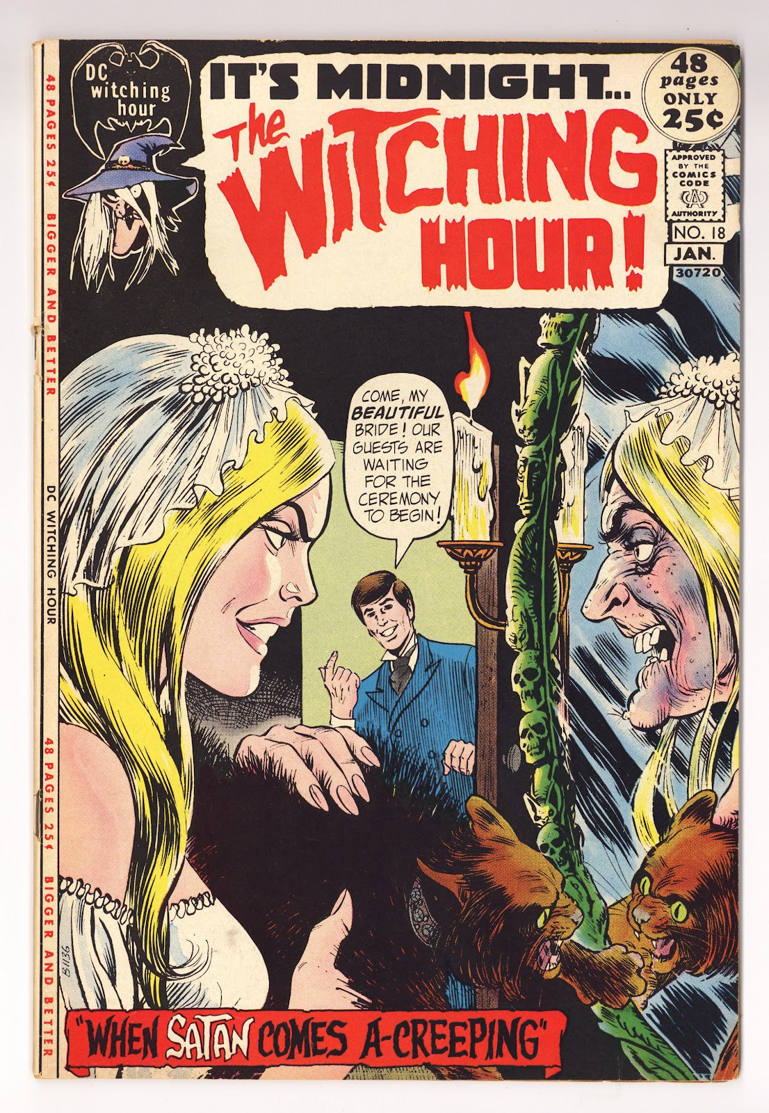 The Witching Hour Vol 1 18  FN- (5.5)   (1971)
