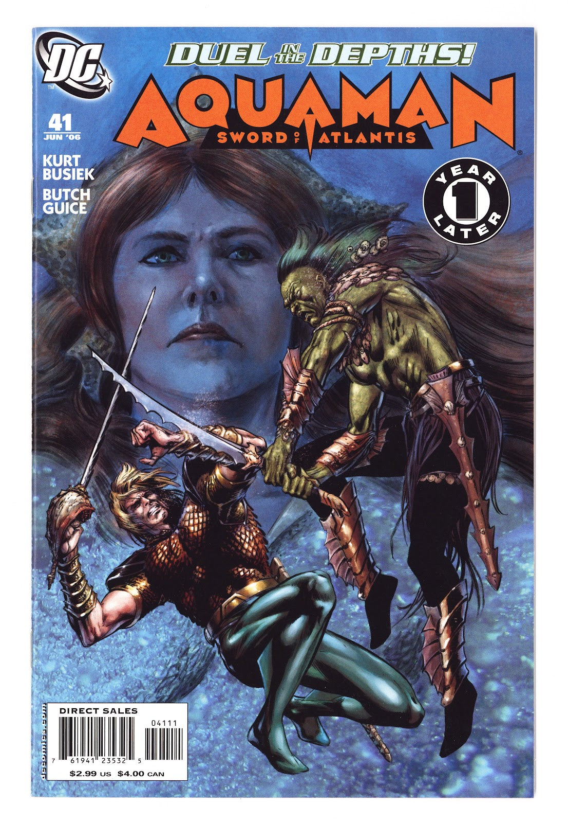 Aquaman Vol 5 41 High Grade (1998) Direct Sales 