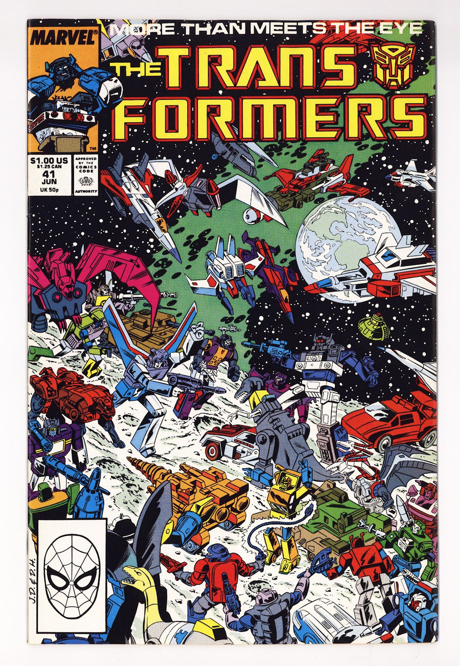 The Transformers Vol 1 41  VF+ (8.5)   (1988)     