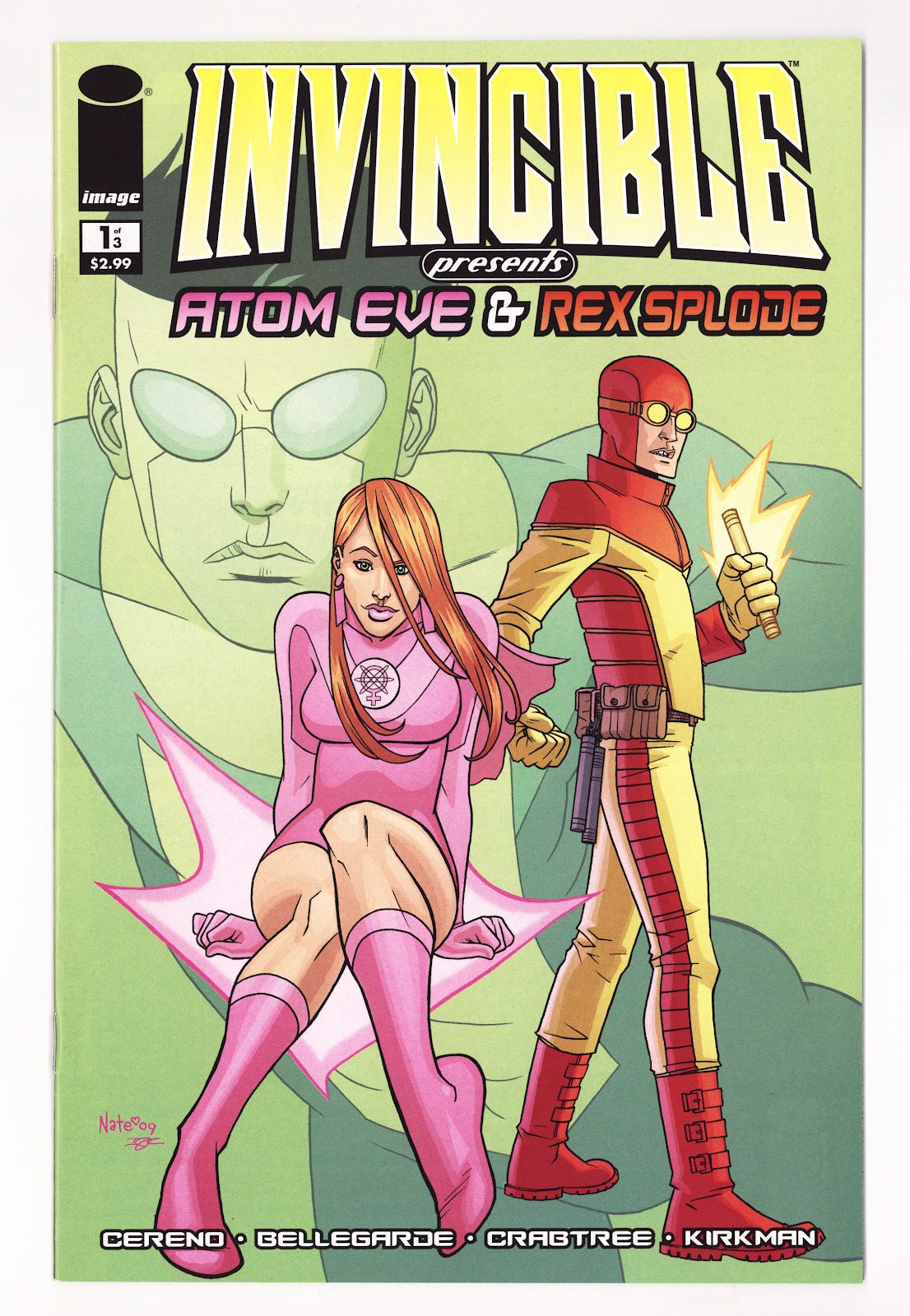 Invincible Presents: Atom Eve & Rex Splode 1 VF/NM (9.0) (2009) 