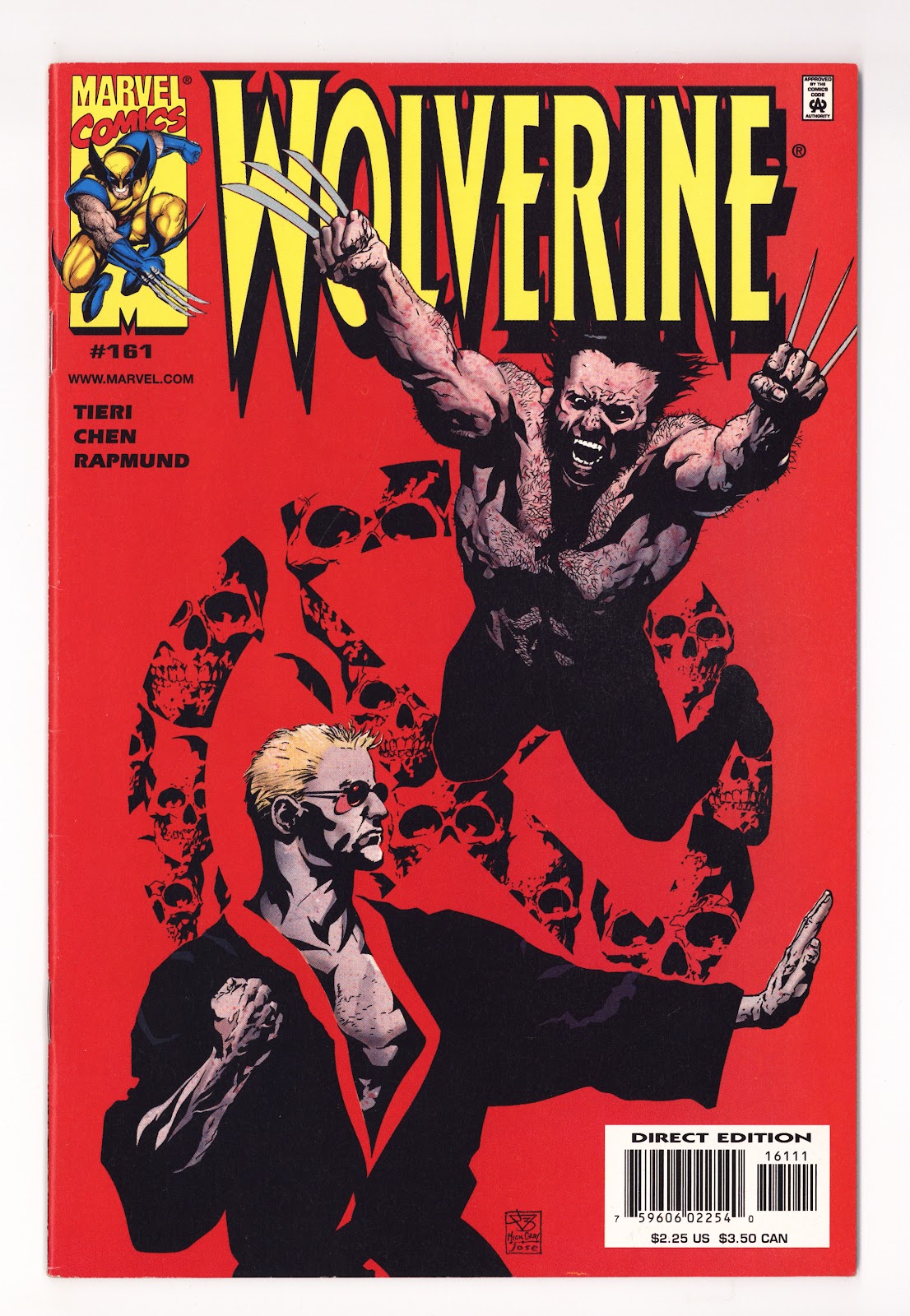 Wolverine Vol 2 161  High Grade   (2001)     