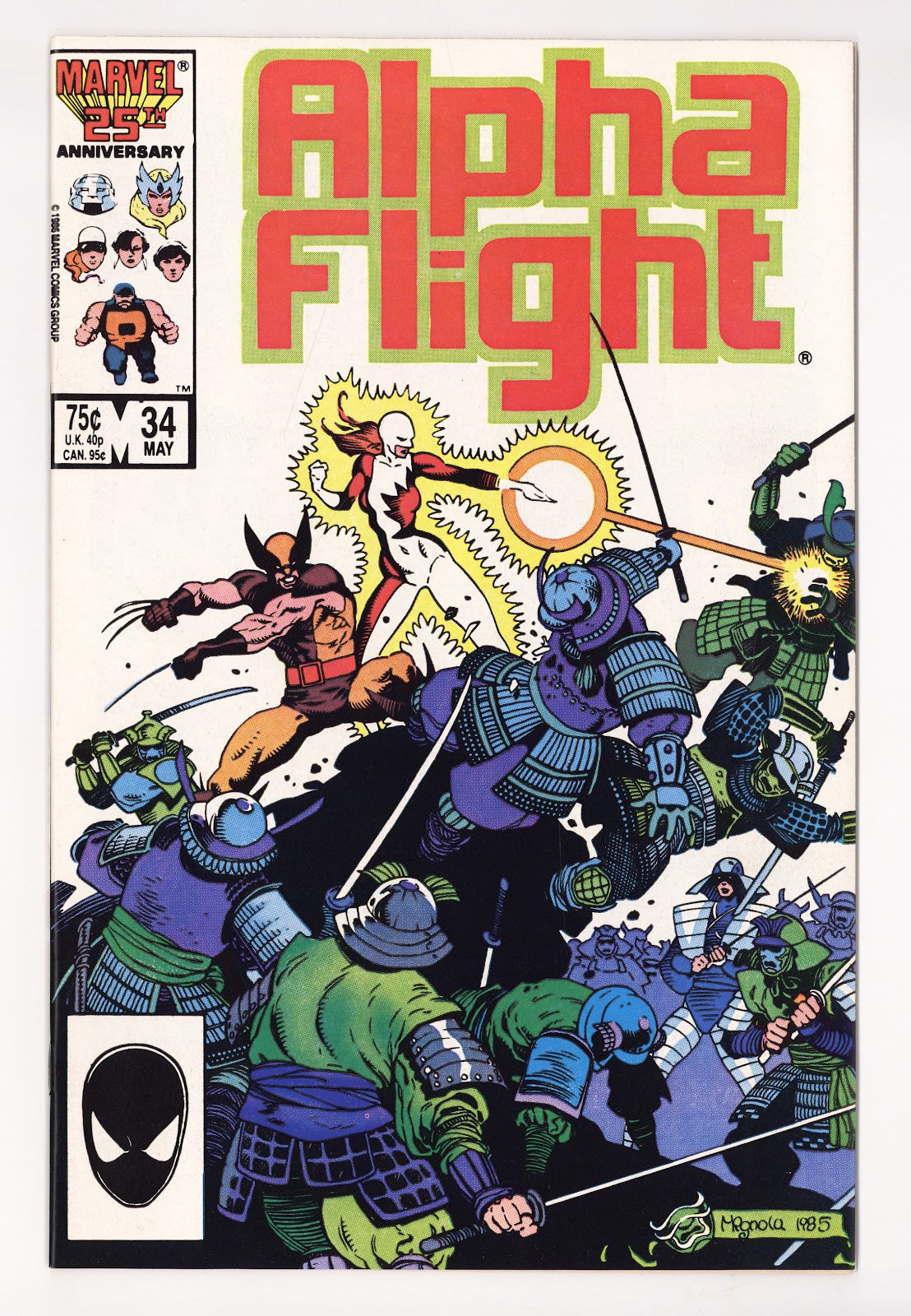 Alpha Flight Vol 1 34 High Grade (1986) 