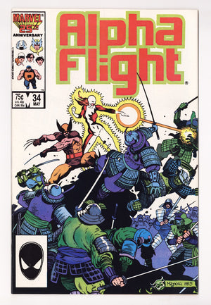 Alpha Flight Vol 1 34 High Grade (1986)