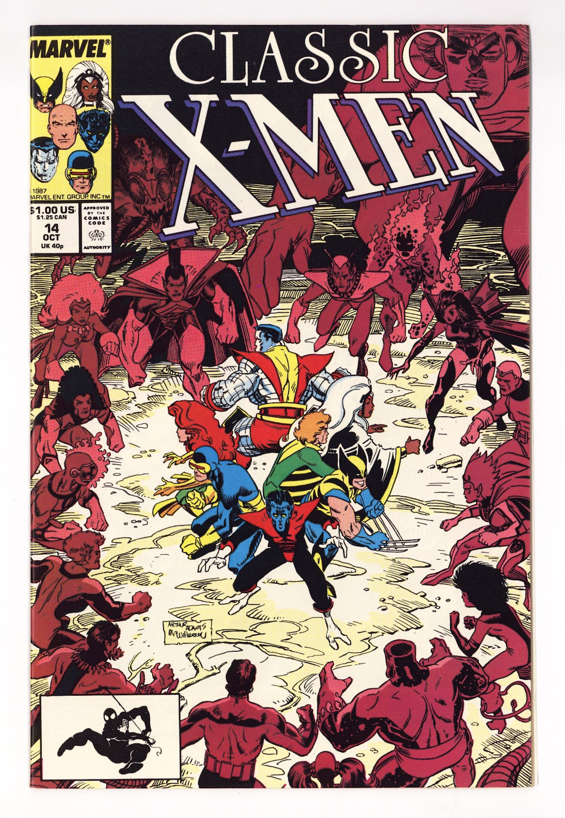 Classic X-Men 14 High Grade (1987) Direct 