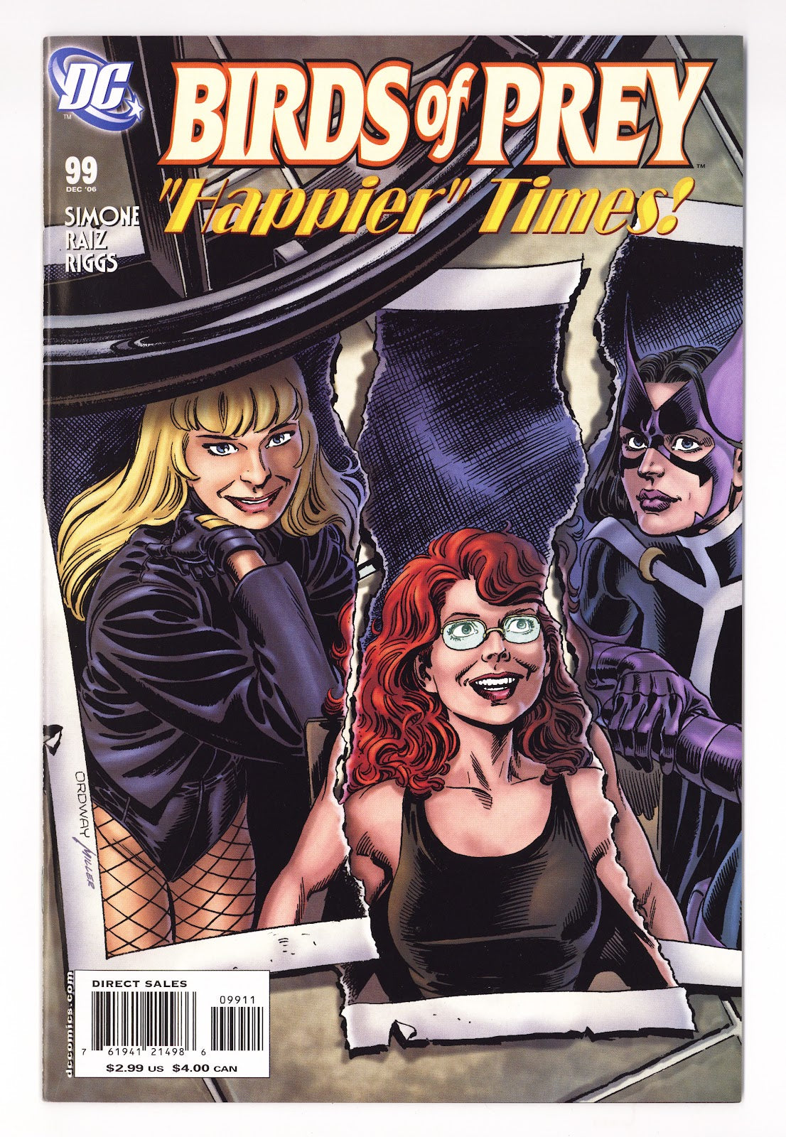 Birds of Prey Vol 1 99 Mid Grade (2006) 