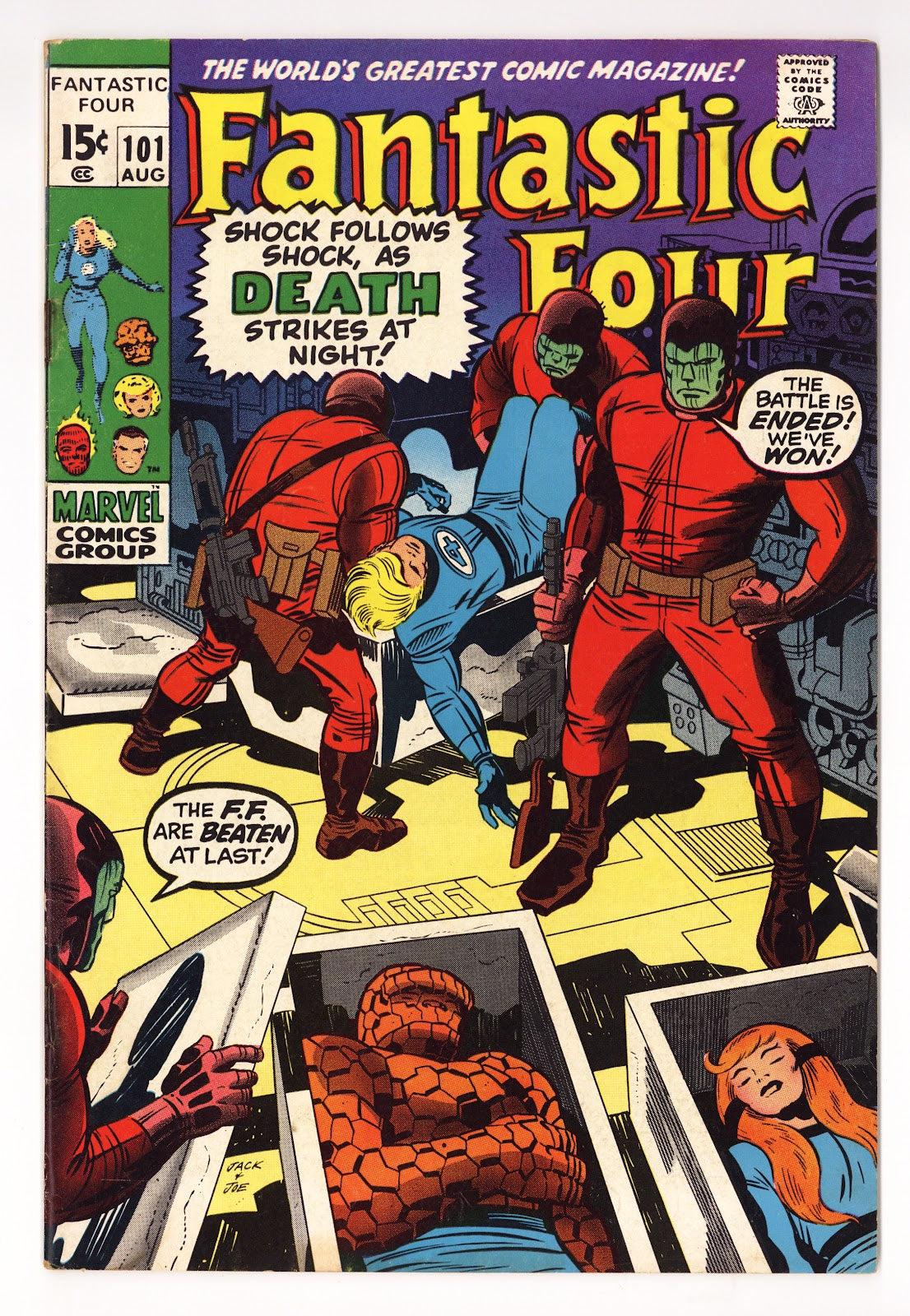 Fantastic Four Vol 1 101  VG (4.0)   (1970)     