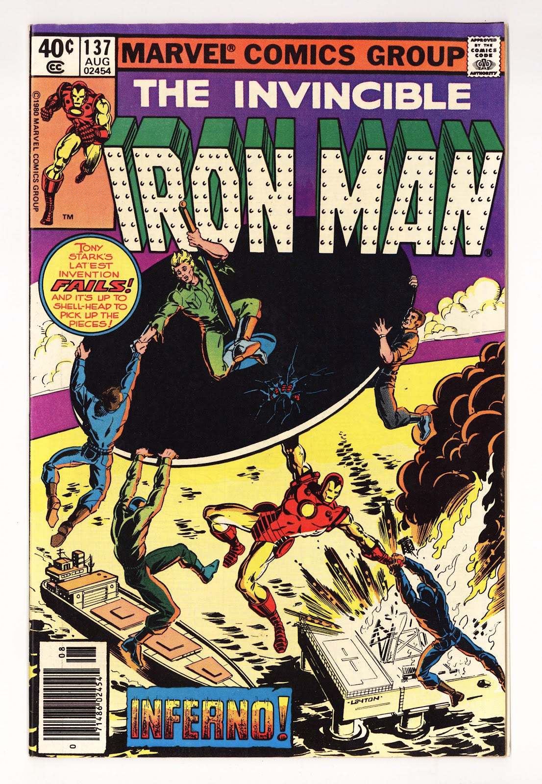 Iron Man Vol 1 137  Low Grade   (1980)   Newsstand