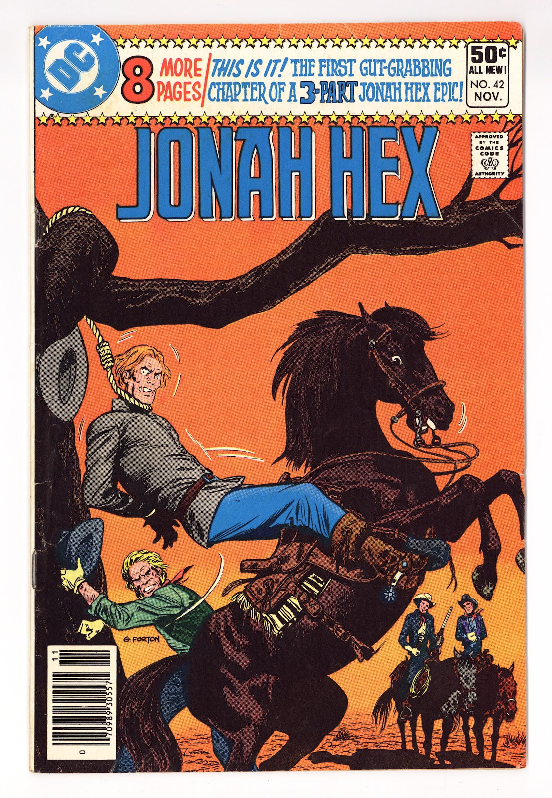 Jonah Hex Vol 1 42  Low Grade   (1980)   Newsstand  