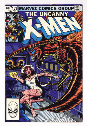 The Uncanny X-Men Vol 1 163  VF- (7.5)   (1982)