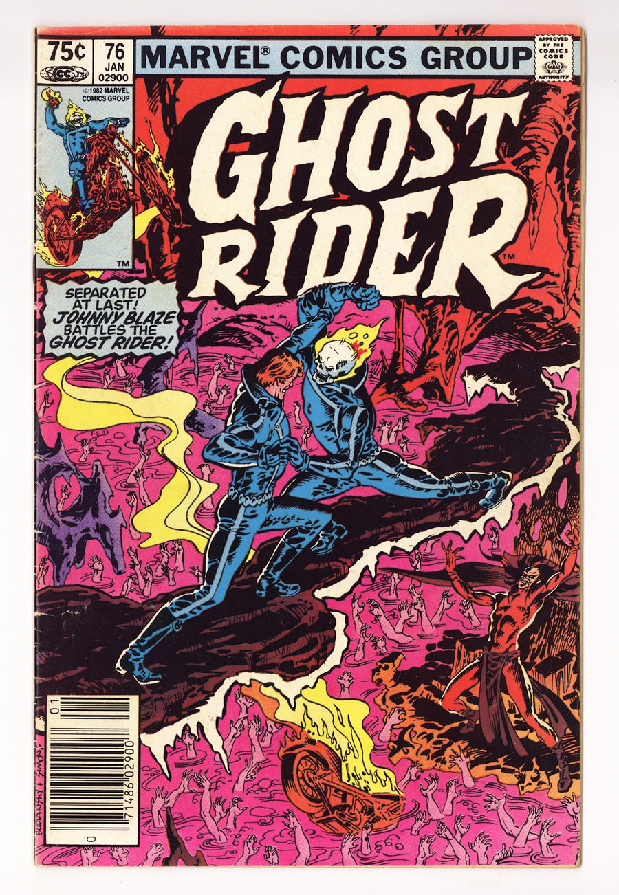 Ghost Rider Vol 1 76  Low Grade   (1983)   Canadian  