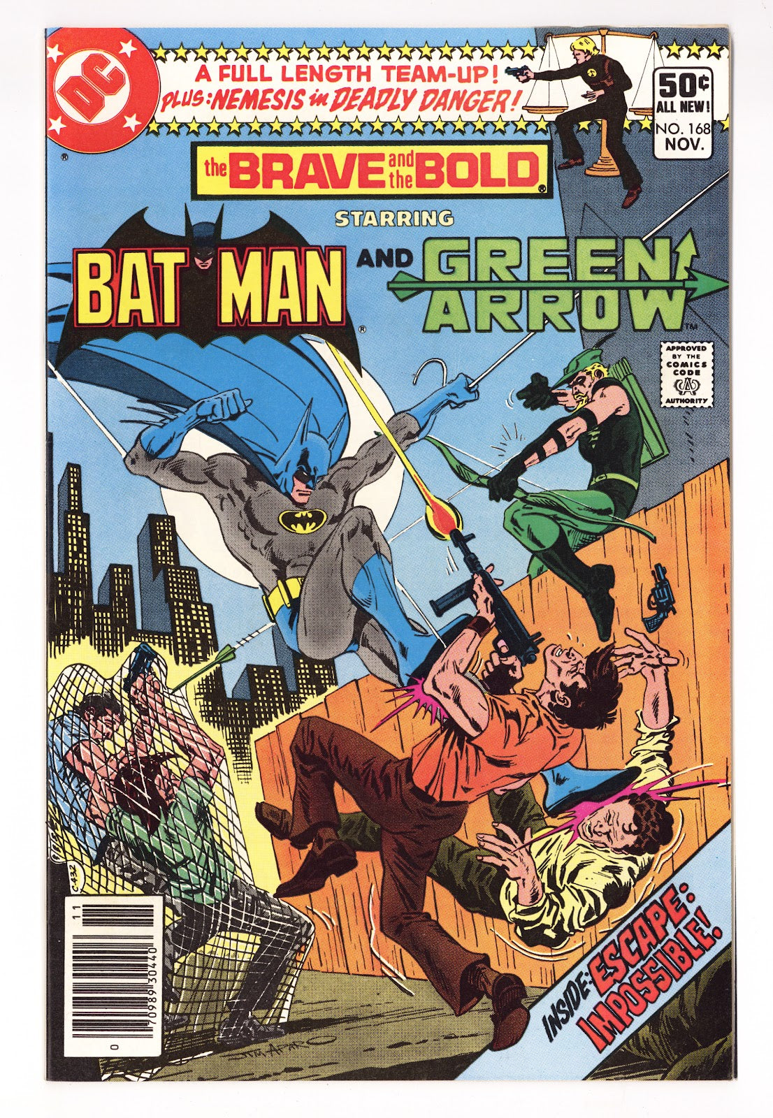 The Brave and the Bold Vol 1 168 Mid Grade (1980) Newsstand 