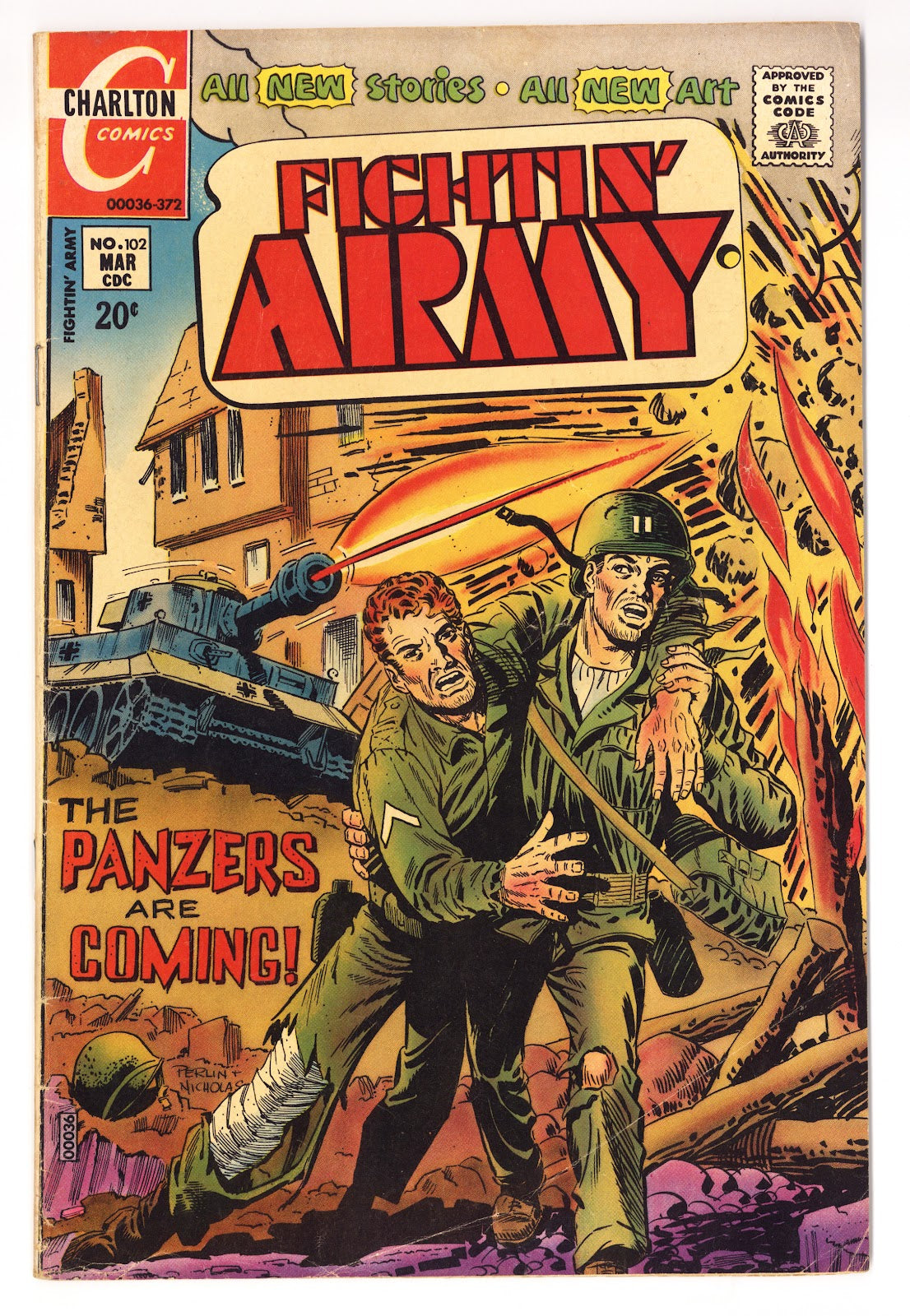 Fightin' Army   102  Low Grade   (1972)