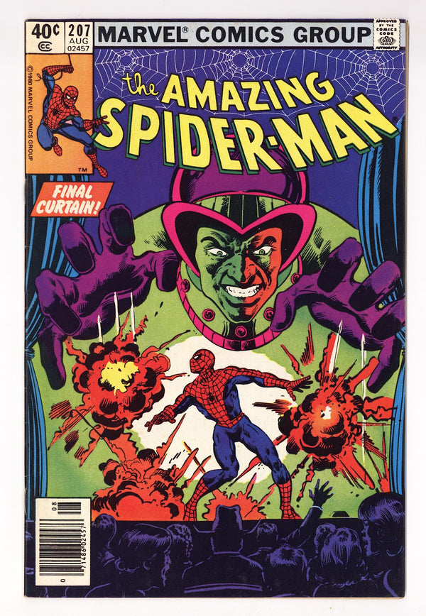 The Amazing Spider-Man Vol 1 207 Mid Grade (1980) Newsstand