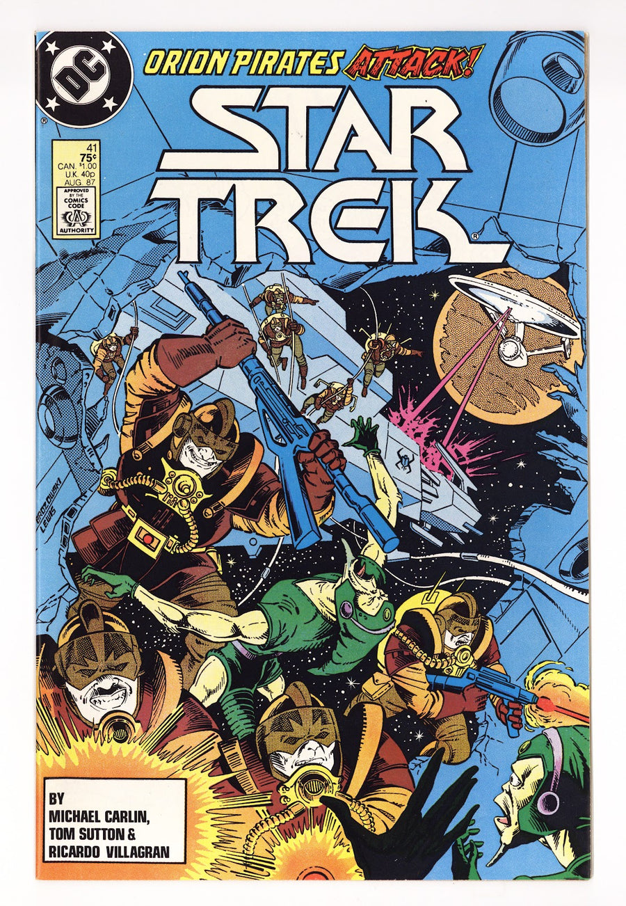Star Trek Vol 1 41  Mid Grade   (1987)
