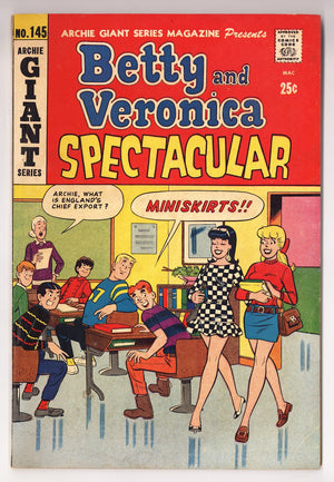 Archie Giant Series Magazine 145 VG/FN (5.0) (1967)