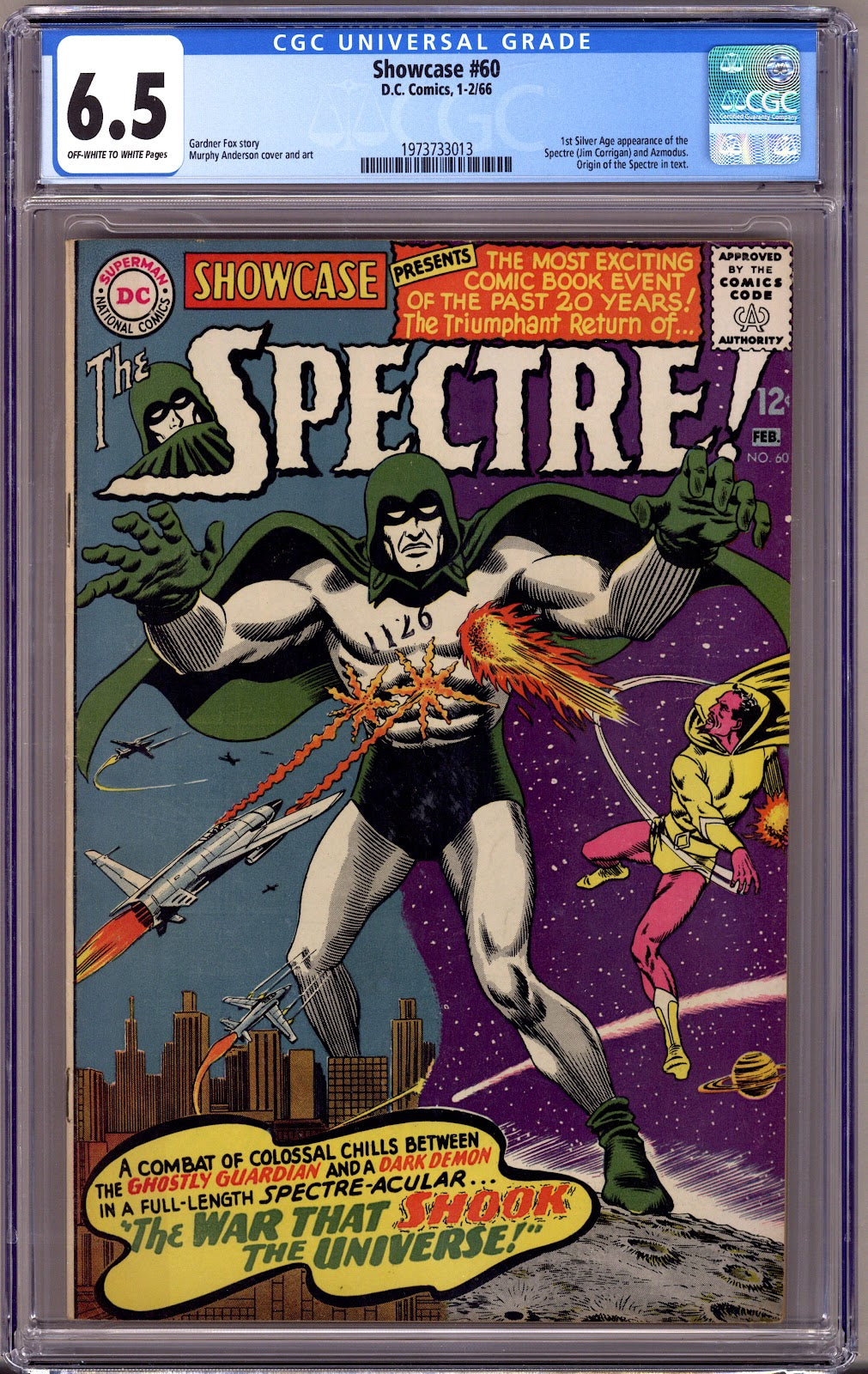 Showcase 60 CGC 6.5 (FN+) (1966) 