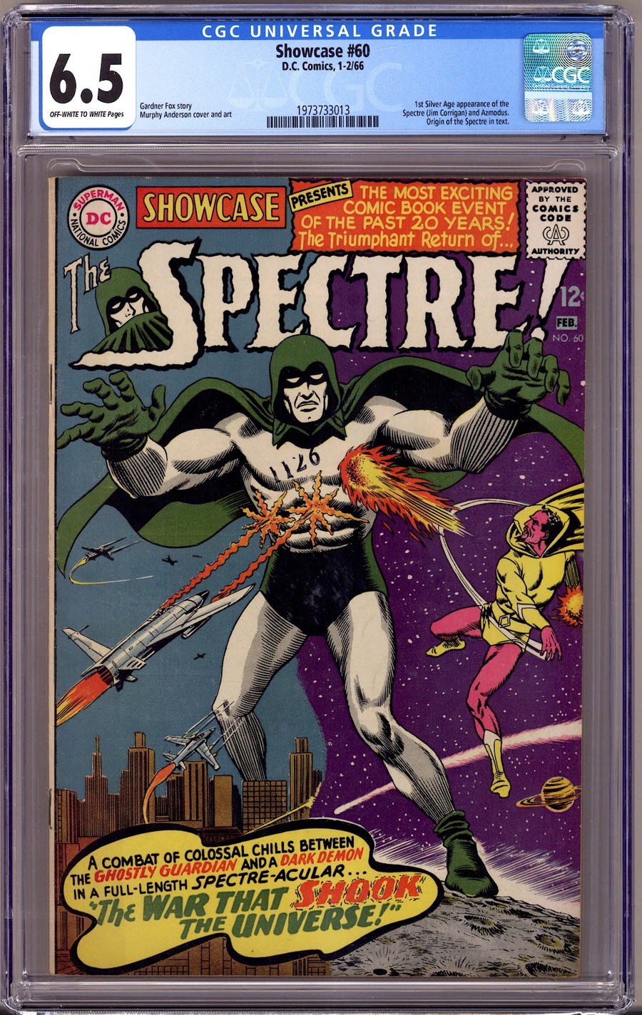 Showcase 60 CGC 6.5 (FN+) (1966) 