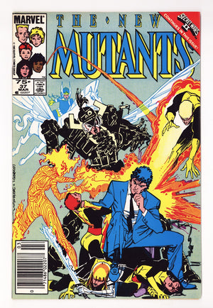 The New Mutants Vol 1 37 High Grade (1986) Newsstand