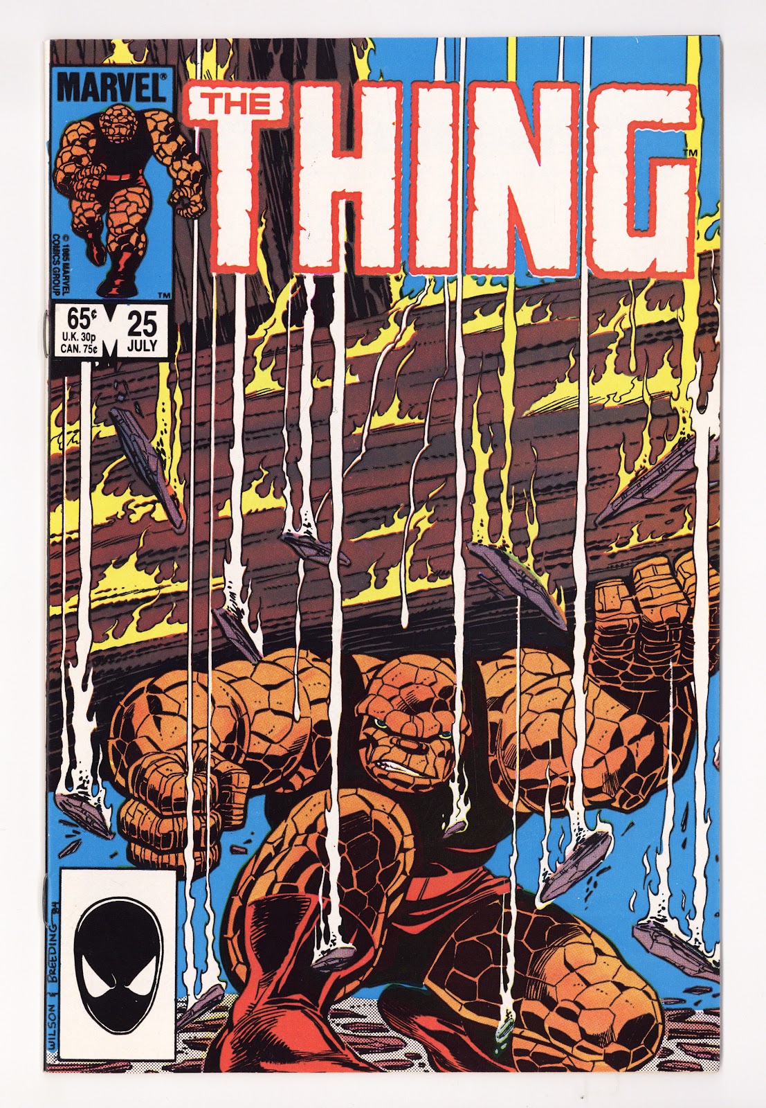 The Thing Vol 1 25 High Grade (1985) Direct 
