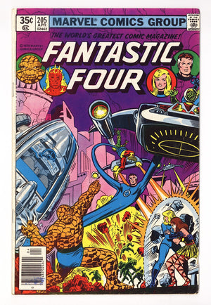 Fantastic Four Vol 1 205  Low Grade   (1979)