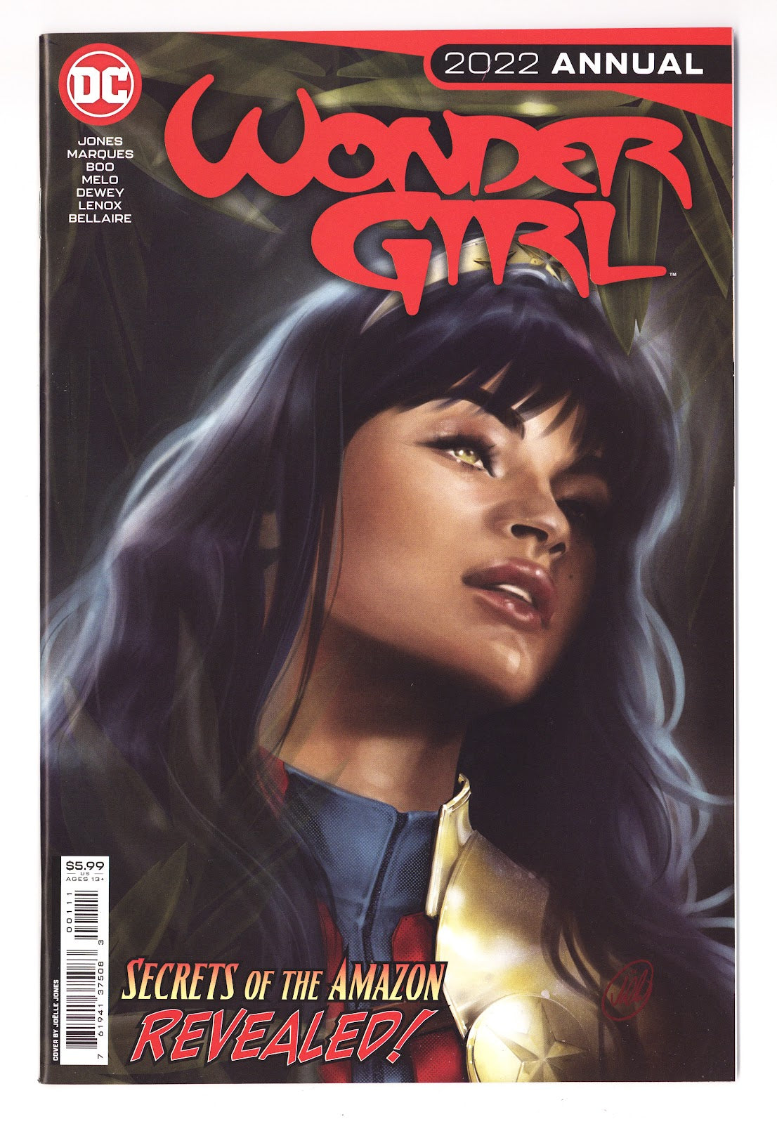 Wonder Girl 2022 Annual 1 High Grade (2022) Jones Joelle Jones Cover 