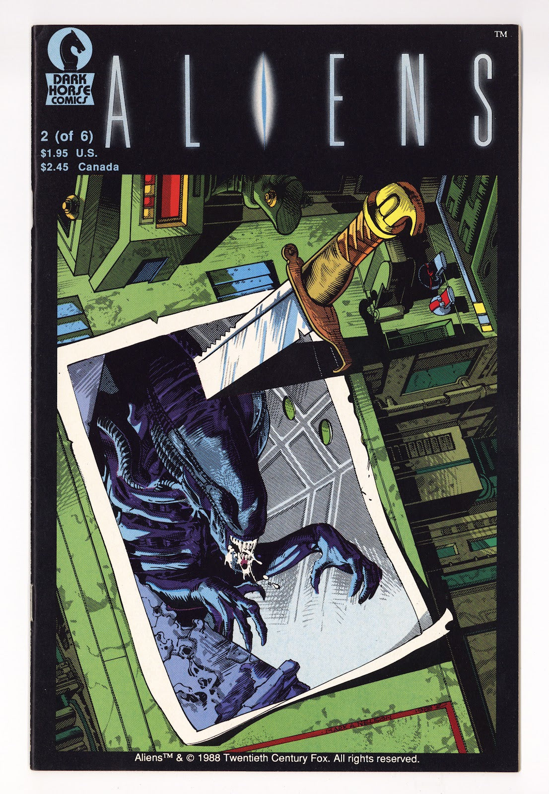 Aliens Vol 1 2  VF- (7.5)   (1988)   3rd Print  