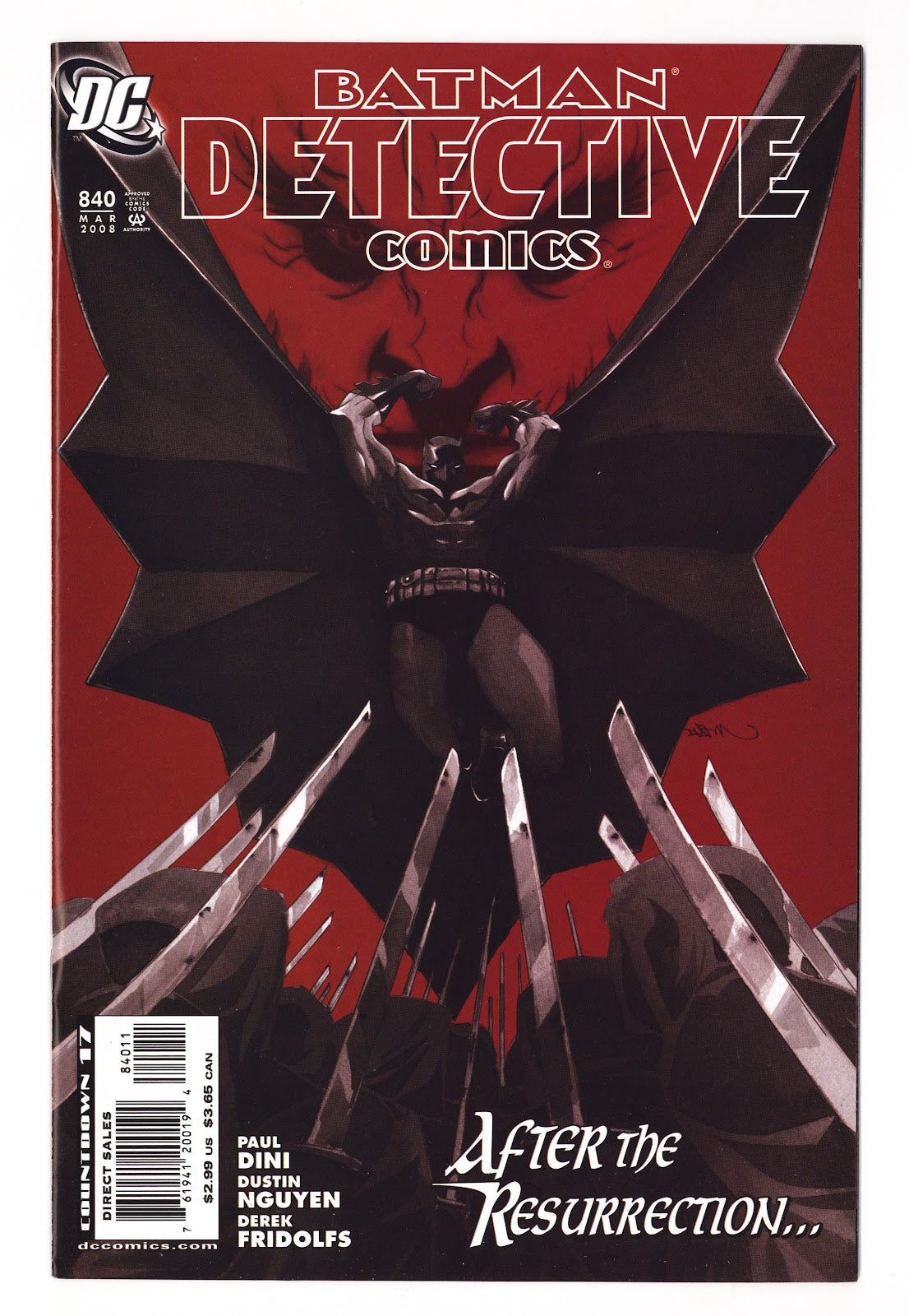 Detective Comics Vol 1 840  High Grade   (2008)