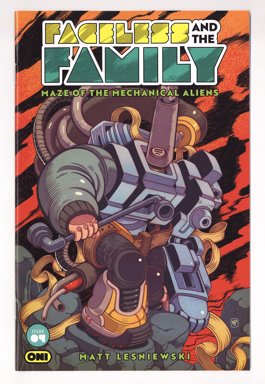 Faceless and the Family Maze of the Mechanical Aliens #4 (2026) Fowler Variant